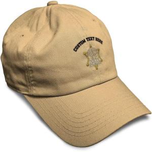 imageSoft Baseball Cap Animal Control A Embroidery Police Officer Animal Control Cotton Dad Hats for Men ampamp WomenKhaki Personalized Text Here