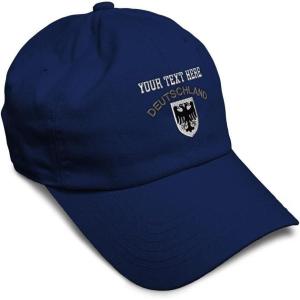 imageSoft Baseball Cap Deutschland Black German Eagle Flags World Cup Soccer Cotton Dad Hats for Men ampamp WomenNavy Personalized Text Here