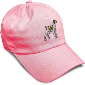 imageSoft Baseball Cap Brittany Spaniel Embroidery Dogs Brittany Spaniel Cotton Grouse Dad Hats for Men ampamp WomenCoral Design Only