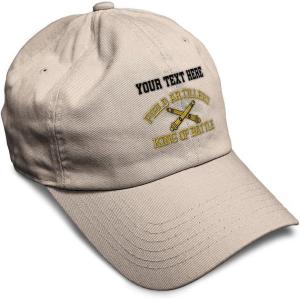 imageSoft Baseball Cap Us Army Field Artillery B Embroidery Army Us Army Cotton Warfare Dad Hats for Men ampamp WomenStone Personalized Text Here