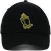imageSpeedy Pros Jesus God Praying Embroidered Soft Unstructured Adjustable Hat Cap Black
