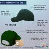 imageSoft Baseball Cap Tennis B Cotton Dad Hats for Men ampamp WomenForest Green
