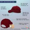 imageSpeedy Pros Soft Baseball Cap Banana Embroidery Fruit Banana Twill Cotton Dad Hats for Men ampamp WomenBurgundy Design Only