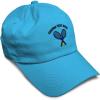 imageSoft Baseball Cap Tennis B Cotton Dad Hats for Men ampamp WomenAqua Personalized Text Here