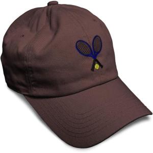 imageSoft Baseball Cap Tennis B Cotton Dad Hats for Men ampamp WomenBrown