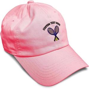 imageSoft Baseball Cap Tennis B Cotton Dad Hats for Men ampamp WomenCoral Personalized Text Here