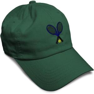 imageSoft Baseball Cap Tennis B Cotton Dad Hats for Men ampamp WomenForest Green