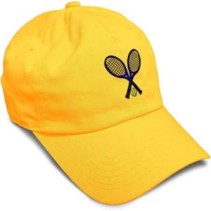 imageSoft Baseball Cap Tennis B Cotton Dad Hats for Men ampamp WomenGolden Yellow