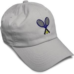 imageSoft Baseball Cap Tennis B Cotton Dad Hats for Men ampamp WomenLight Grey