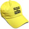 imageSoft Baseball Cap Retired Professional Grandpa Embroidery Grandfather Funny Cotton Dad Hats for Men ampamp WomenYellow Personalized Text Here