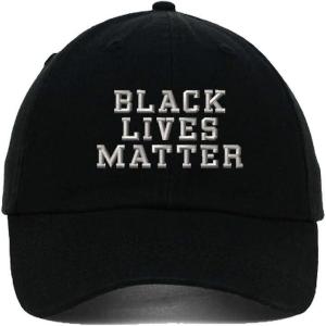 imageBlack Lives Matter Style 2 Embroidery Twill Cotton 6 Panel Low Profile Hat Black