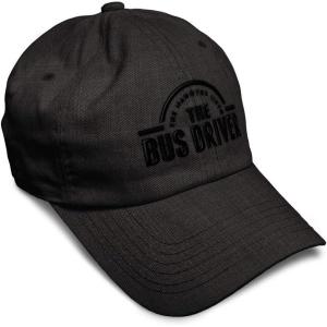 imageSoft Baseball Cap Bus Driver Man Myth Embroidery Others Twill Cotton Dad Hats for Men ampamp WomenDark Denim Design Only
