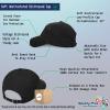imageSoft Baseball Cap Custom Personalized Text Cotton Dad Hats for Men ampamp WomenBlack Distressed