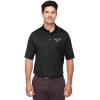 imagePerformance Golf Tees Custom Personalized Text Polyester Short Sleeves Polo Shirts for Men Black X Large