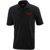 imagePerformance Golf Tees Custom Personalized Text Polyester Short Sleeves Polo Shirts for Men Black X Large