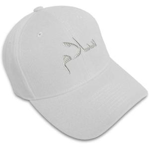 imageSpeedy Pros Baseball Cap Arabic Peace Salam Embroidery Typography ampamp Symbols Letters AcrylicWhite