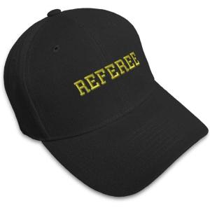 imageSpeedy Pros Baseball Cap Referee Sports Occupation Embroidery Profession Others AcrylicBlack