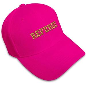 imageSpeedy Pros Baseball Cap Referee Sports Occupation Embroidery Profession Others AcrylicHot Pink