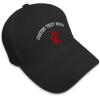 imageBaseball Cap Japanese Love Style 2 Embroidery Foreign Languages Hebrew AcrylicBlack