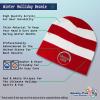 imageChristmas Beanie for Men ampamp Women Custom Personalized Text Holiday Hats for Men ampamp Women Red White