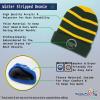 imageCustom Lined Beanie for Men Personalized Text Winter Acrylic 1 SizeForest Green Yellow