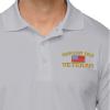 imagePerformance Golf Tees American Veteran Korean War A Embroidery Polyester Short Sleeves Polo Shirts for Men Navy Large