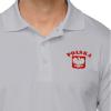 imagePerformance Golf Tees Poland Polska Seal Flag Embroidery Polyester Short Sleeves Polo Shirts for Men Platinum X Large