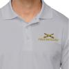 imagePerformance Golf Tees Us Army Field Artillery A Embroidery Polyester Short Sleeves Polo Shirts for Men Black X Large