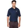 imageSpeedy Pros Polo Performance Shirt Pug Dog A Embroidery Design Polyester Golf Shirt for Men Navy X Large Design Only