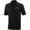 imageCustom Polo Performance Shirt Methodist Embroidery Design Polyester Golf Shirt for Men Black 2X Large Personalized Text Here