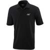 imageSpeedy Pros Polo Performance Shirt F4 Phantom Silver Embroidery Design Polyester Golf Shirt for Men Black Large Design Only