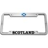 imageSpeedy Pros Scotland Scottish Flag Country Zinc Metal License Plate Frame Car Auto Tag Holder  Chrome 4 Holes