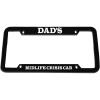 imageSpeedy Pros Dads Midlife Crisis Car Zinc Metal License Plate Frame Car Auto Tag Holder  Black 4 Holes