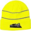 imageCustom Reflective Beanie Train D60 Embroidery AcrylicNeon Yellow