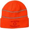 imageSpeedy Pros Reflective Beanie for Men ampamp Women Volunteer Firefighter Embroidery 1 SizeNeon Orange