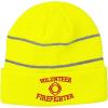 imageSpeedy Pros Reflective Beanie for Men ampamp Women Volunteer Firefighter Embroidery 1 SizeNeon Yellow