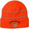 imageCustom Reflective Beanie Paramedic EMT Embroidery AcrylicNeon Orange