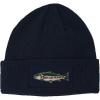 imageCustom Patch Beanie Fish Rainbow Trout Embroidery Skull Cap Hats for Men ampamp WomenNavy