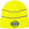 imageCustom Reflective Beanie EMS Paramedic Bike Patrol Embroidery AcrylicNeon Yellow