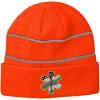 imageCustom Reflective Beanie Paramedic EMT Embroidery AcrylicNeon Orange