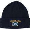 imageSpeedy Pros Patch Beanie for Men ampamp Women Scotland Flag Embroidery Skull Cap Hats 1 SizeNavy