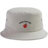 imageCustom Bucket Apparel Hat Red Apple Embroidery Cotton Hats for Men ampamp WomenKhaki Personalized Text Here