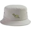 imageCustom Bucket Apparel Hat TRex Skeleton Style D Embroidery for Men ampamp WomenKhaki Design Only