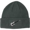 imageCustom Patch Beanie Electric Guitar White Embroidery AcrylicDark Grey