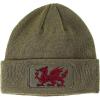 imageCustom Patch Beanie Wales Flag Dragon Seal Embroidery AcrylicOlive Green