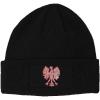 imagePatch Beanie Polish Eagle Embroidery Eagle Skull Cap Hats for Men ampamp WomenBlack