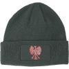 imagePatch Beanie Polish Eagle Embroidery Eagle Skull Cap Hats for Men ampamp WomenDark Grey