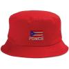 imageSpeedy Pros Bucket Apparel Hat Puerto Rican Flag Ponce Embroidery Hats for Men ampamp WomenRed