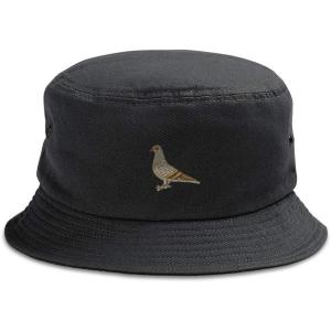 imageCustom Bucket Apparel Hat Pigeon A Embroidery Cotton Hats for Men ampamp WomenBlack Design Only