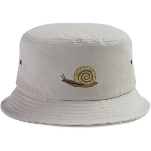 imageCustom Bucket Apparel Hat Snail B Embroidery Cotton Hats for Men ampamp WomenKhaki Design Only